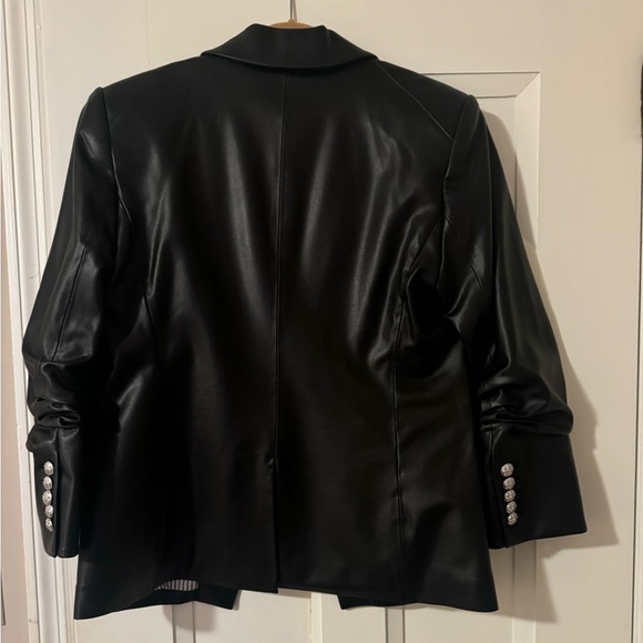 Veronica Beard Vegas Leather Jacket size 12 - Picture 2 of 7